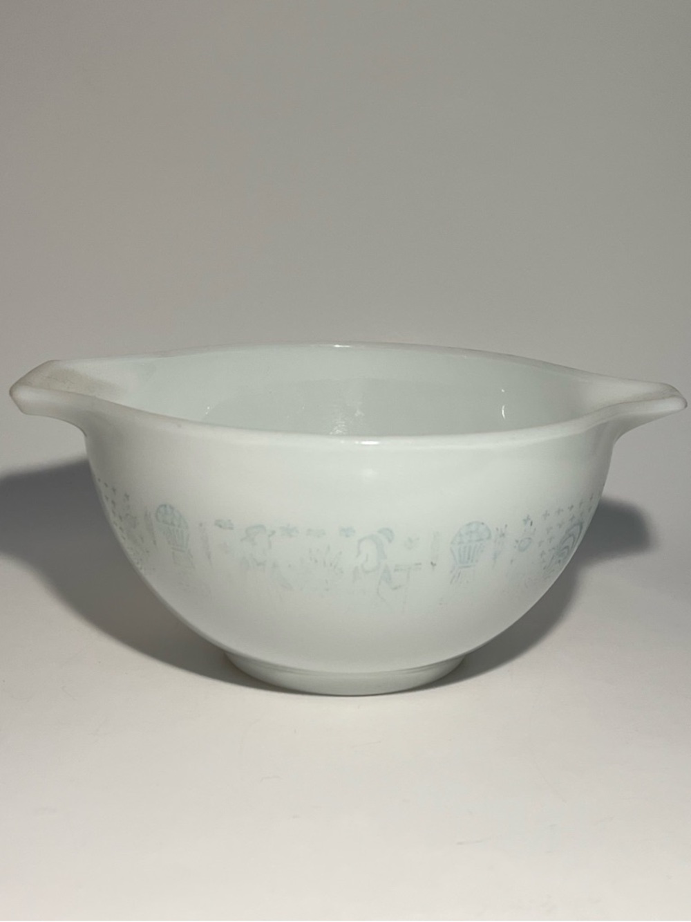 Pyrex Blue Butterprint 441 Small 1 1/2 PT Cinderella Bowl